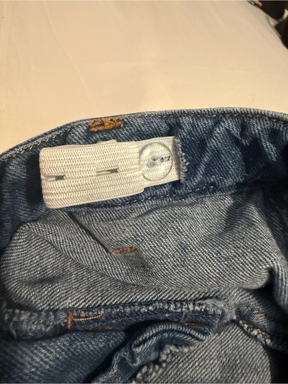 Levi's Blue Girls' Flared Jeans with Minnie & Bow Appliqués